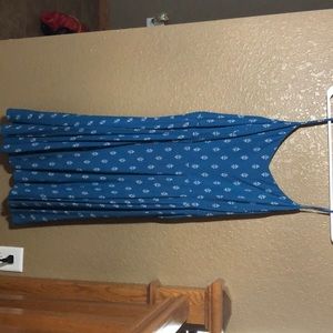 Maurices Mini Dress Teal & White